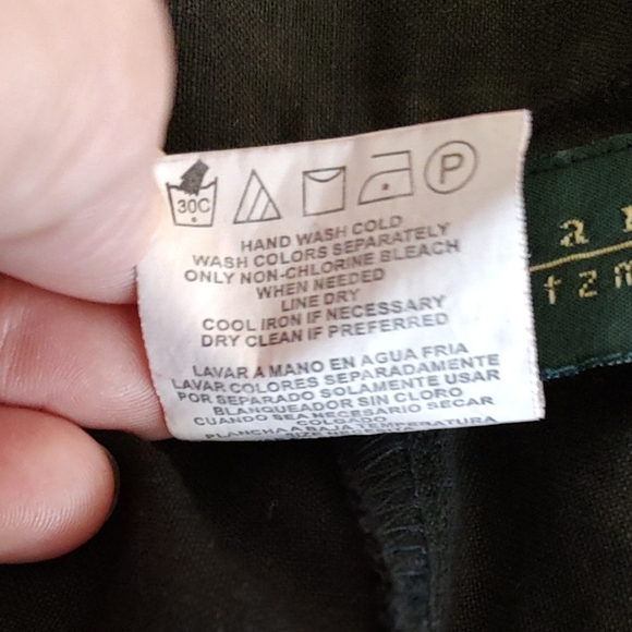 Harve Beenard Linen Viscose Black Cropped Pants - Picture 7 of 7